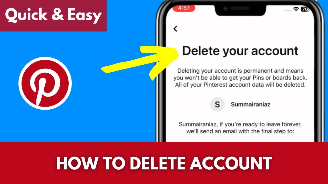 Quick Steps: How to Delete Your Pinterest Account Permanently (Desktop & Mobile)