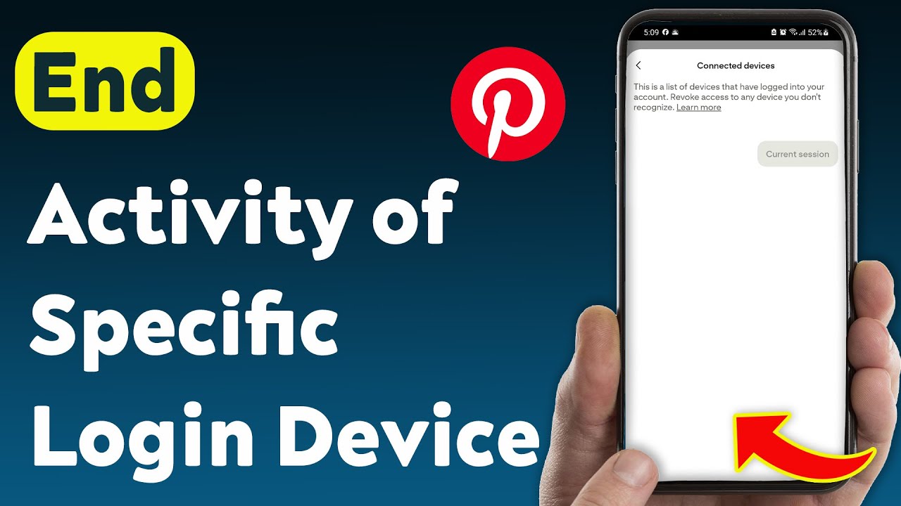 StepbyStep Guide: How to Log Out of Pinterest on Different Devices. This section provides clear, concise instructions on how to log out of Pinterest on various devices, including desktop, mobile app (iOS and Android), and mobile web browser. It will cover visual cues and potential variations in the interface.