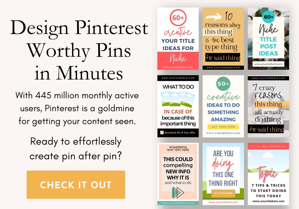 Creating Visually Stunning Pinterest Pins That Drive Clicks