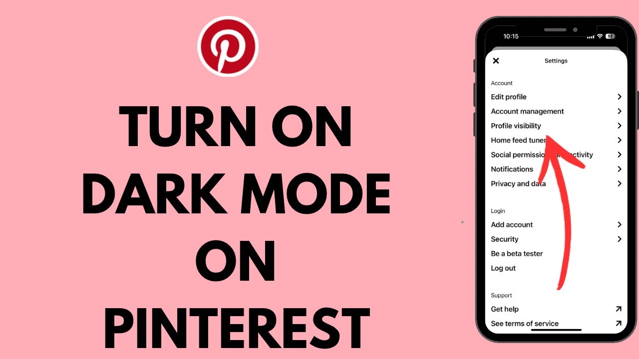 Quick Guide: Enabling Dark Mode on Pinterest Across Devices