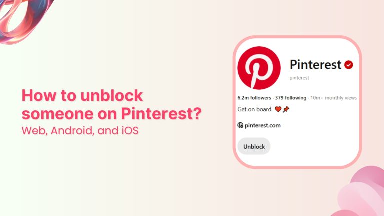 How To Unblock Someone On Pinterest: Easily Unblock Users On Pinterest